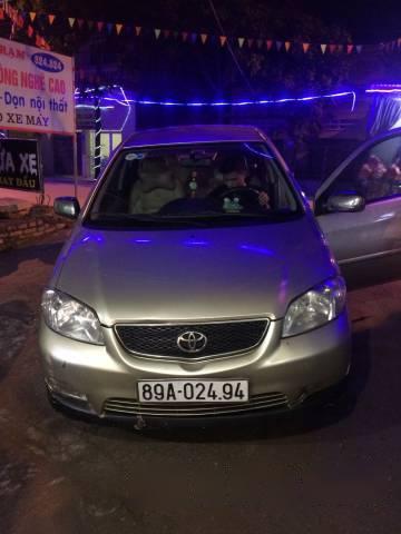 Bán Toyota Vios G năm 2003, màu bạc xe gia đình, 230tr