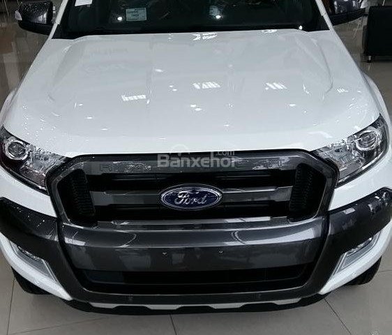 Bán Ford Ranger Wildtrak 3.2L hỗ trợ ngân hàng 20-100%, giảm tiền mặt 10tr cho khách mua xe