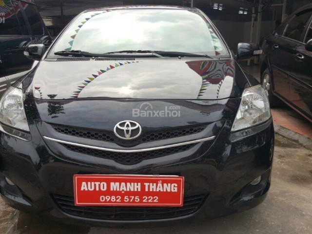 Bán Toyota Vios 1.5 G đời 2009, màu đen