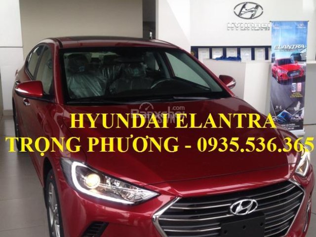 Bán Hyundai Elantra 2018 Đà Nẵng, liên hệ: Trọng Phương - 0935.536.365, hỗ trợ đăng ký Grab