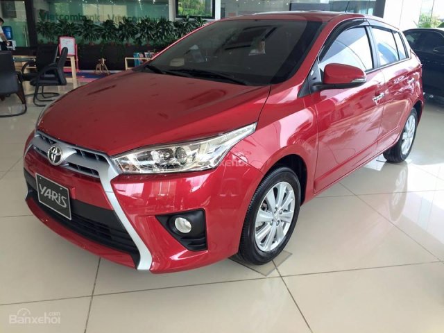 Toyota Yaris đỏ - Nhập khẩu nguyên chiếc từ Thái Lan - Nhận xe ngay/ hotline: 0973.306.136