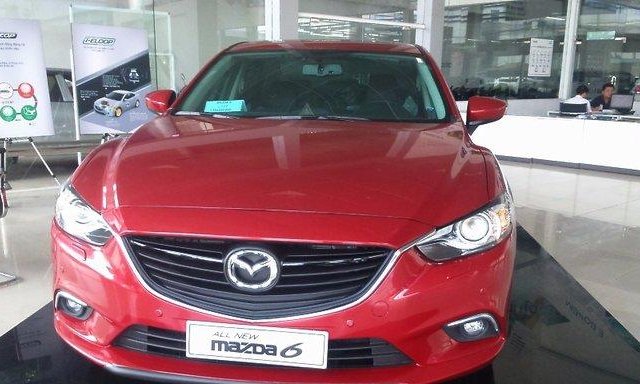 Showroom Mazda Thái Nguyên bán ô tô Mazda 6 AT 2.0L đời 2017, màu đỏ, giá 915tr