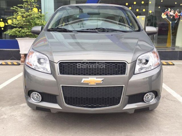 Bán Chevrolet Aveo LTZ 2017, chính hãng  màu nâu, mới 100%