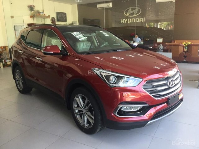 Mua ngay xe Hyundai Santa Fe 2017 chỉ với 400tr