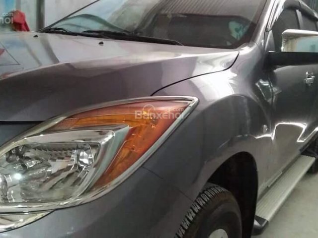 Cần bán xe Mazda BT 50 đời 2015, màu xám (ghi)