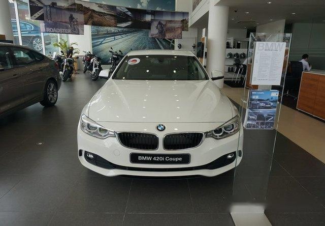 Bán ô tô BMW 4 Series 420I Coupe AT đời 2017, màu trắng, nhập khẩu