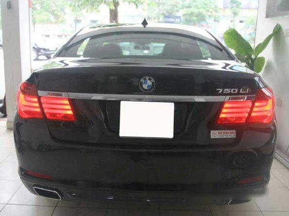 Bán BMW 7 Series 750Li đời 2009, màu đen, nhập khẩu nguyên chiếc