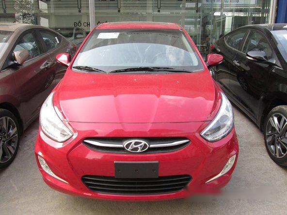 Bán xe Hyundai Accent 1.4 AT đời 2016, màu đỏ, 543tr