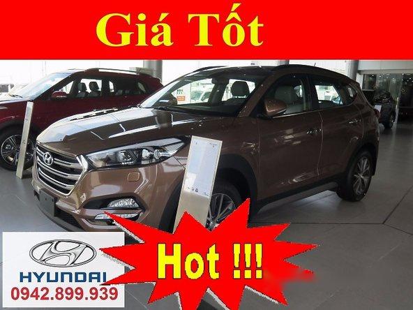 Hyundai Đông Anh bán xe Hyundai Tucson đời 2017, màu nâu, 925 triệu