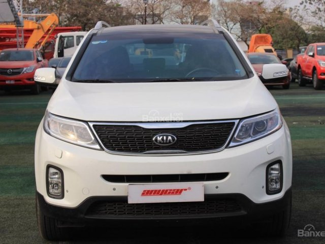 Bán Kia Sorento 2.4AT đời 2015, màu trắng, 849 triệu