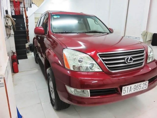 Bán Lexus GX470 sản xuất 2008, màu đỏ, nhập khẩu