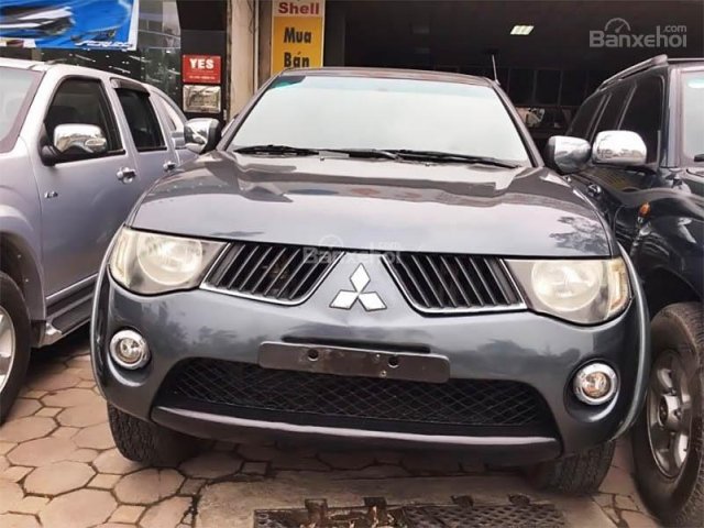 Bán ô tô Mitsubishi Triton 2.5L 4x4MT đời 2009, màu xám, nhập khẩu