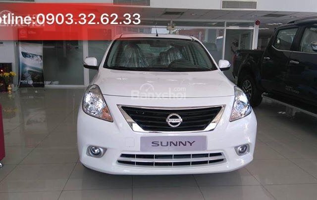 Bán xe Nissan Sunny XV SX đời 2017 màu trắng, có xe giao ngay, hỗ trợ 80% giá trị xe