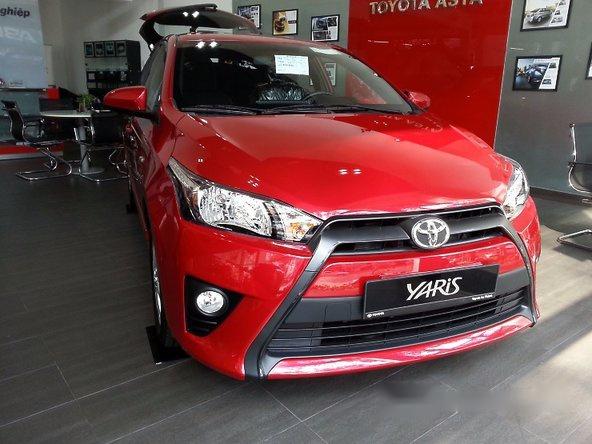 Toyota An Thành Fukushima bán Toyota Yaris 1.3E sản xuất 2017, màu đỏ, nhập khẩu Thái