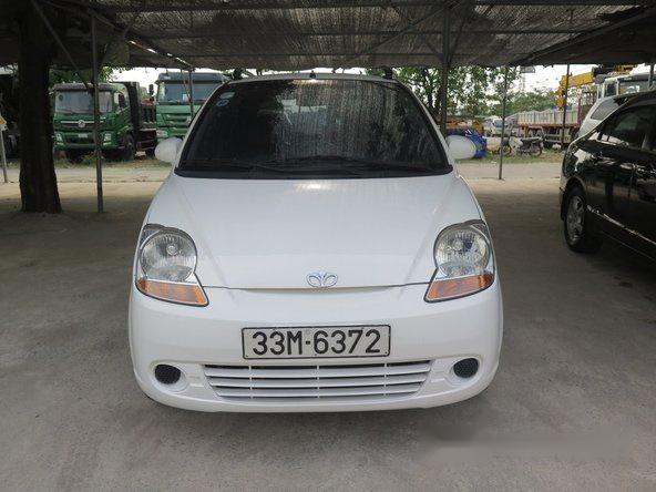 Bán xe cũ Daewoo Matiz AT đời 2008, màu trắng