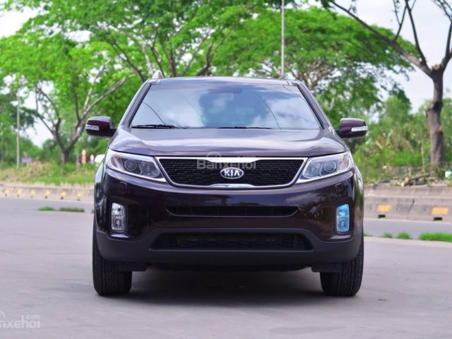 Bán Kia Sorento, màu đỏ đô, xe có sẵn, hỗ trợ thủ tục vay tới 80% xe - LH: 0901.078.222 - Quang