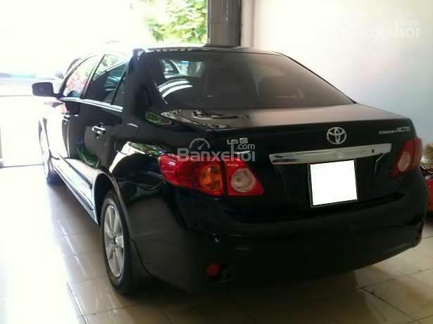 Bán xe Toyota Corolla altis AT sản xuất 2009, màu đen xe gia đình