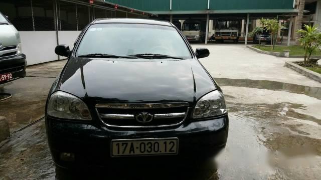 Bán xe cũ Daewoo Lacetti đời 2007, màu đen như mới