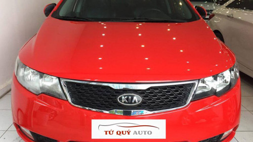 Cần bán gấp Kia Cerato 1.6 AT đời 2012, màu đỏ số tự động