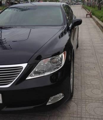 Bán xe cũ Lexus LS 460L đời 2008, màu đen, nhập khẩu