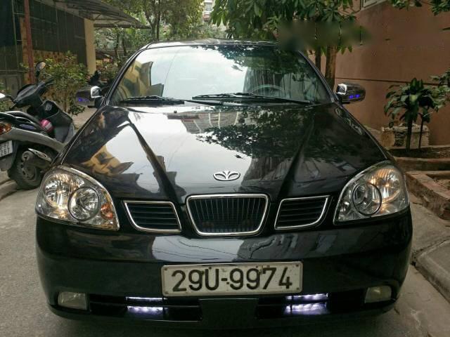 Bán Daewoo Lacetti 1.6 2004, màu đen, giá 195tr