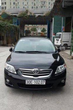 Bán Toyota Corolla đời 2009, màu đen số sàn