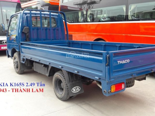Bán xe tải Thaco Kia K165S 2 tấn 4, xe chạy trong thành phố không cấm giờ