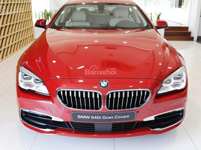 BMW 6 Series 640i Gran Coupe 2017, màu đỏ, nhập khẩu chính hãng