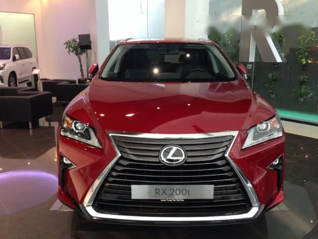 Cần bán xe Lexus RX 200T đời 2017, màu đỏ, nhập khẩu