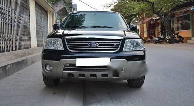 Cần bán Ford Escape 3.0 V6 đời 2004, màu đen số tự động