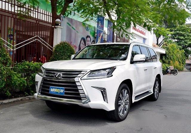 Bán xe Lexus LX 570 Luxury AT đời 2016, màu trắng, xe nhập