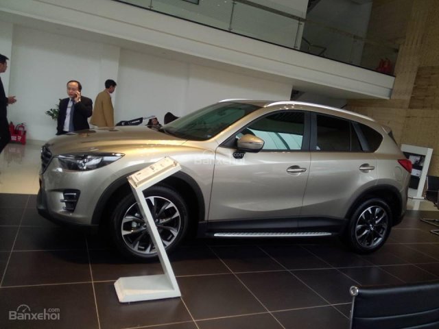 Bán Mazda CX 5 2.0 đời 2017, màu nâu vàng, 849 triệu