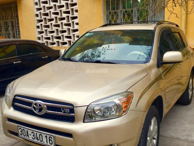 Cần bán xe Toyota RAV4 V6 3.5 Limited sản xuất 2006, màu vàng, nhập khẩu chính hãng