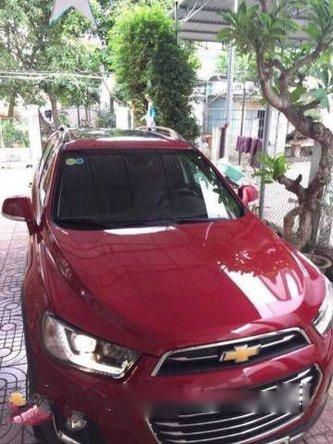 Bán Chevrolet Captiva AT 2016, màu đỏ  