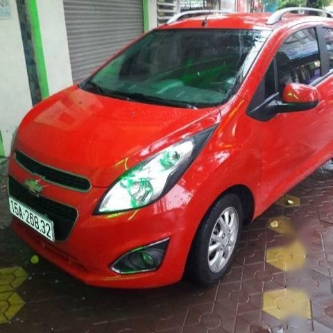 Bán xe cũ Chevrolet Spark LTZ năm 2013, màu đỏ số tự động, giá tốt