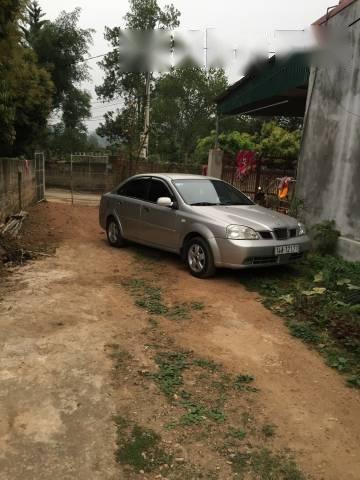 Bán xe Daewoo Lacetti EX đời 2004, màu bạc xe gia đình