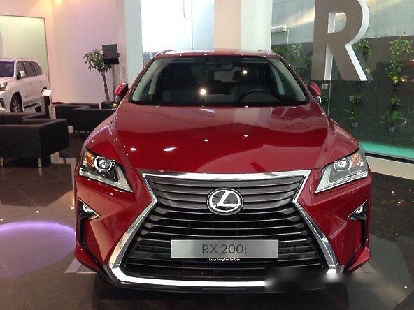 Bán xe Lexus RX 200T năm 2017, màu đỏ, nhập khẩu nguyên chiếc