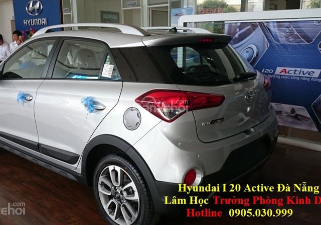 Cần bán Hyundai i20 Active đời 2017, màu bạc, nhập khẩu nguyên chiếc, 621tr