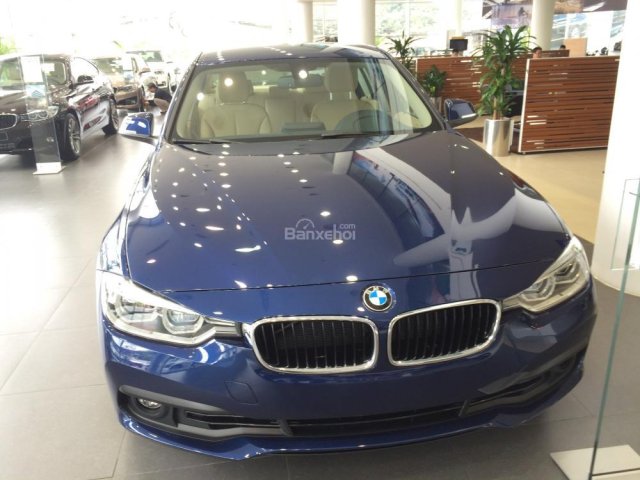 Bán BMW 3 Series 320i 2017, màu xanh lam, xe nhập