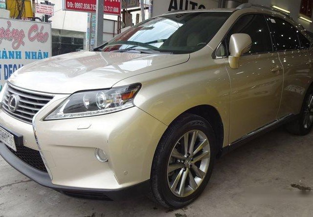 Bán Lexus RX350 AWD đời 2014, màu vàng số tự động