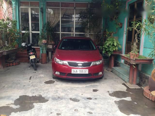 Cần bán xe Kia Forte đời 2012, màu đỏ số tự động, giá 525tr