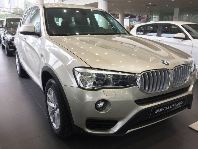 Bán BMW X3 xDrive20i 2017, màu bạc, nhập khẩu chính hãng, giá rẻ nhất tại Đà Nẵng