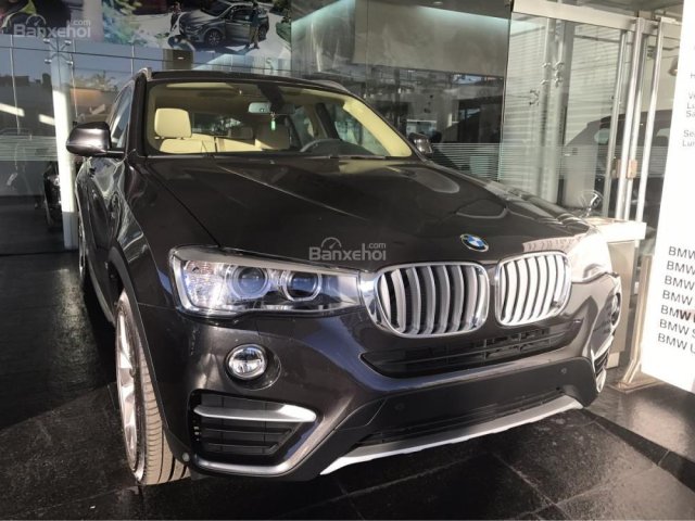 Bán xe BMW X4 xDrive20i sản xuất 2017, màu xám (ghi), xe nhập, giá rẻ nhất, giao ngay