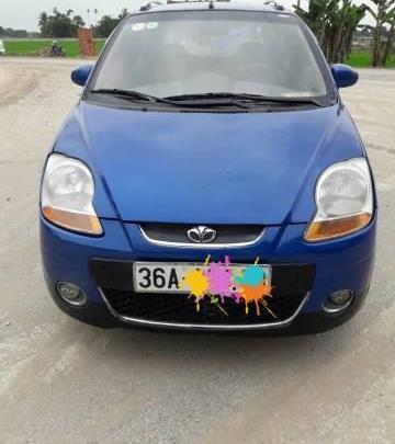 Bán Daewoo Matiz đời 2009, màu xanh lam, xe nhập  