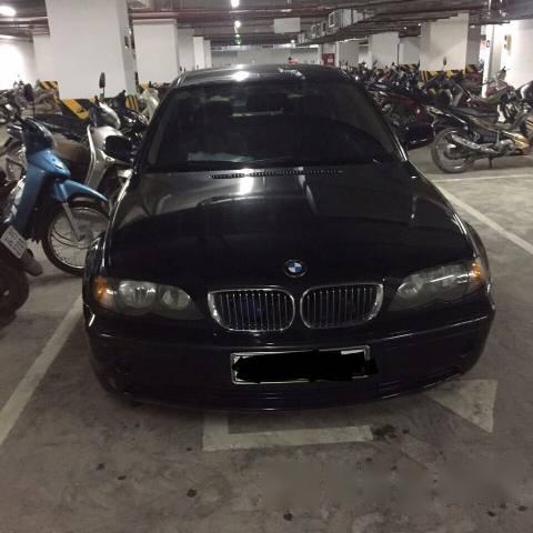 Bán xe cũ BMW 3 Series 318i đời 2002, màu đen số tự động