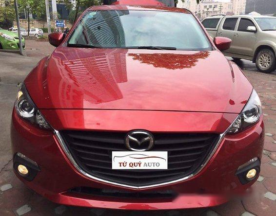 Tứ Quý Auto cần bán Mazda 3 1.5AT đời 2016, màu đỏ, giá tốt