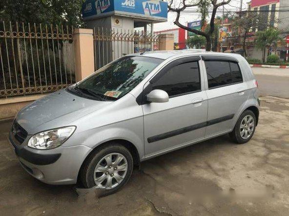 Bán ô tô Hyundai Getz MT 2010, màu bạc số sàn