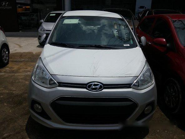 Bán ô tô Hyundai Grand i10 1.2MT đời 2016, màu bạc