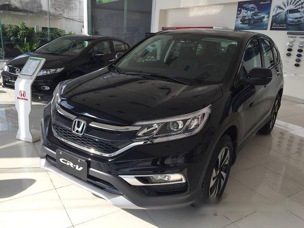 Cần bán xe Honda CR V 2.4 đời 2017, màu đen