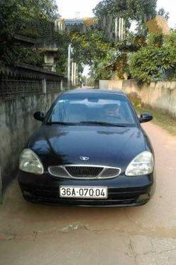 Nhượng lại xe Daewoo Nubira MT đời 2004, màu đen chính chủ 